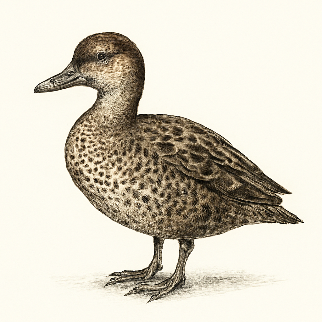 Illustration von Laysanente