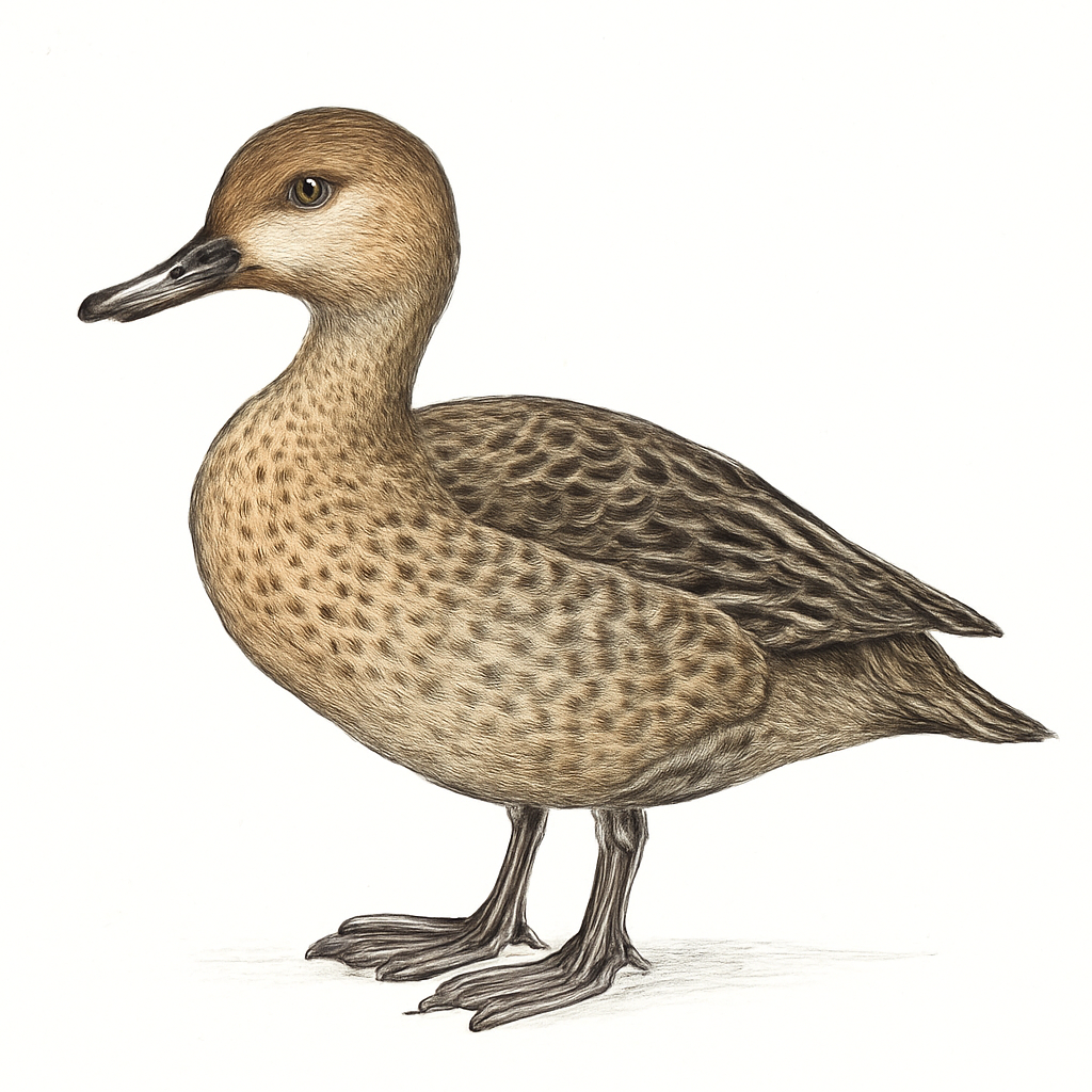 Philippine Duck illustration