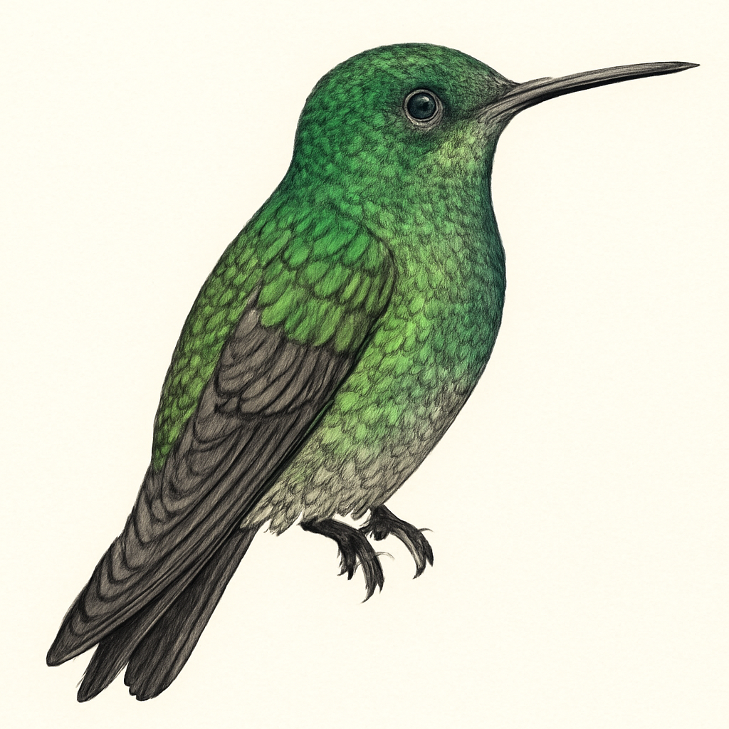 Garden Emerald illustration