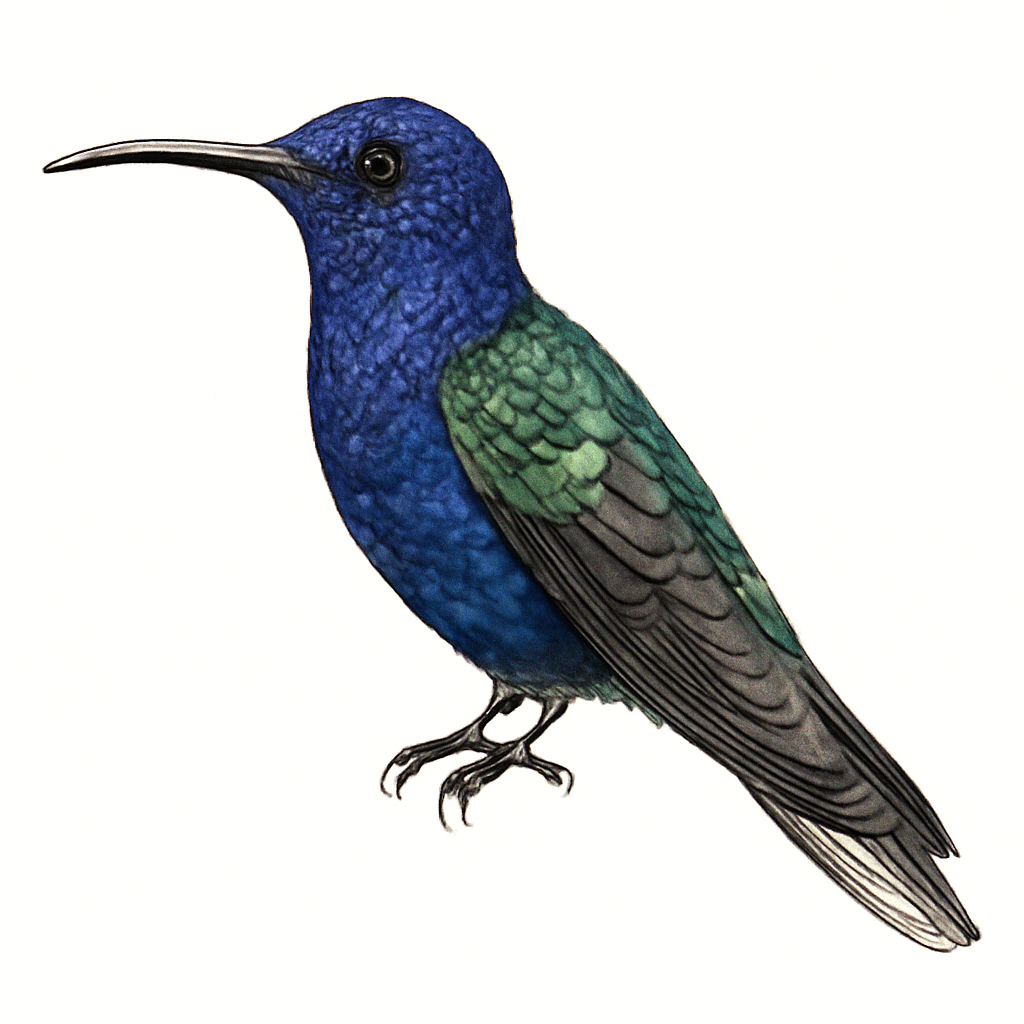 Illustration de Campyloptère violet