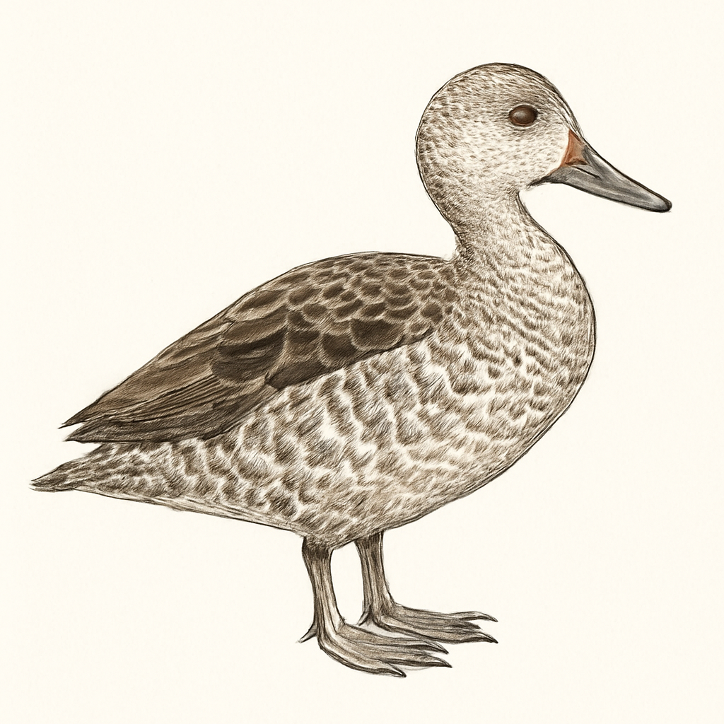 Illustration de Canard du Cap