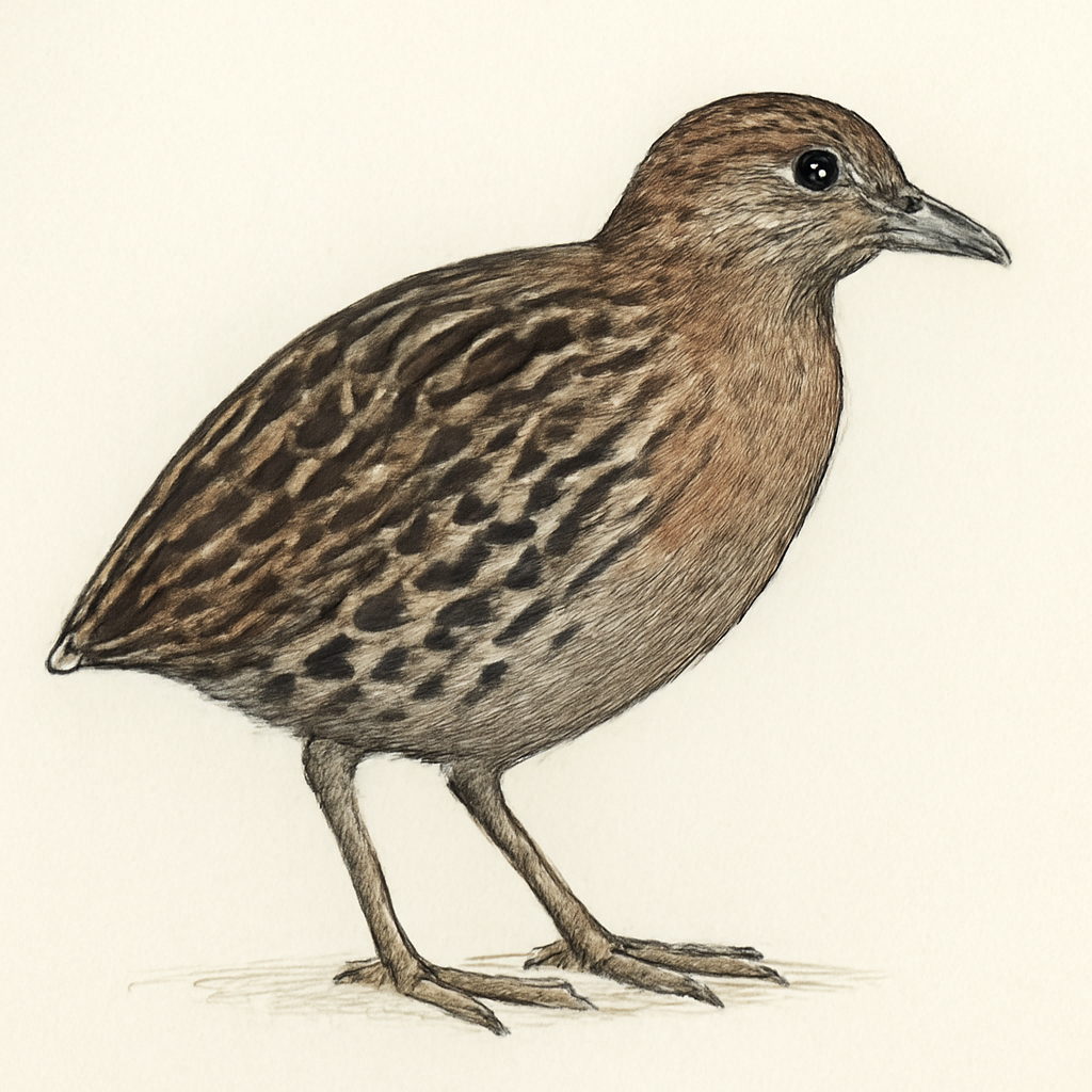 Illustration de Râle affin
