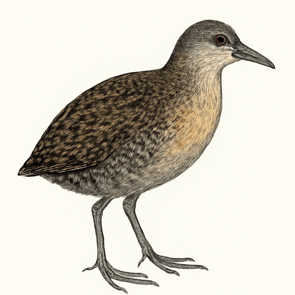 Illustration de Râle insulaire