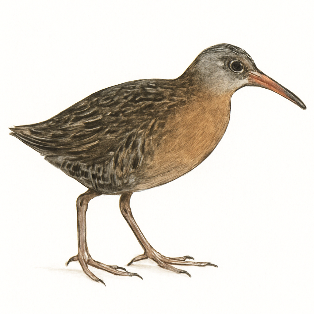 Illustrazione di Virginia Rail