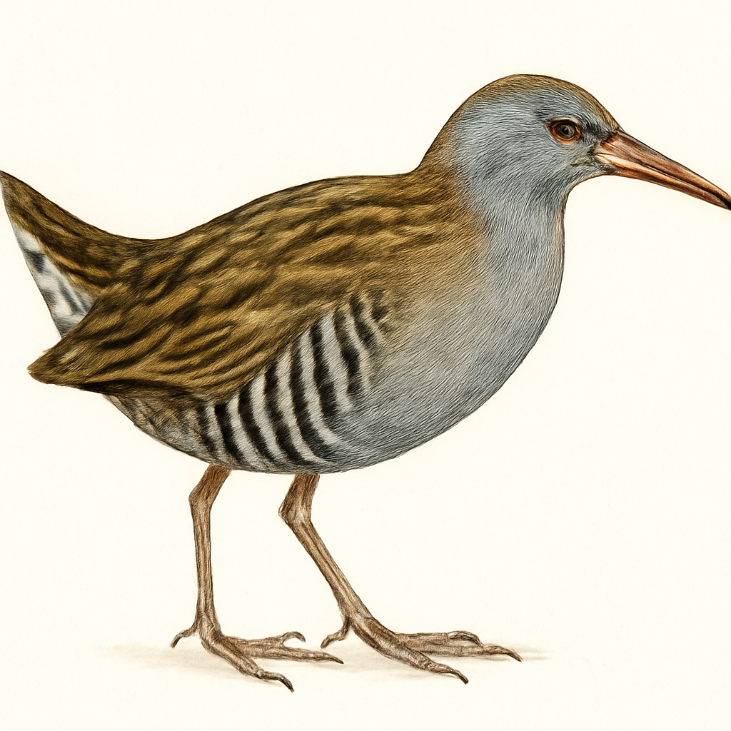 Water Rail illustration
