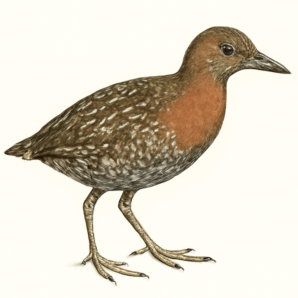 Ilustración de Rascón de Roviana