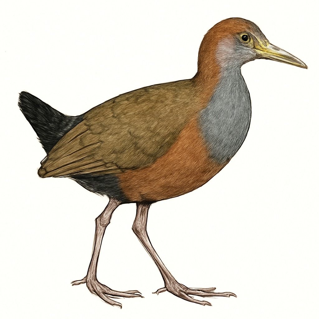Illustration de Râle saracura