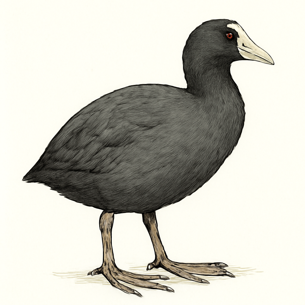 Illustrazione di Giant Coot