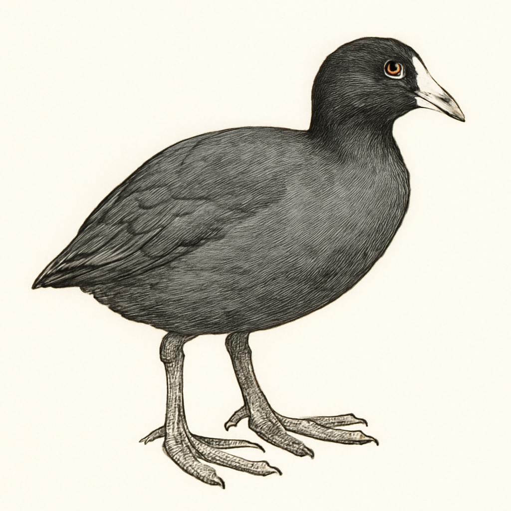 Illustrazione di American Coot