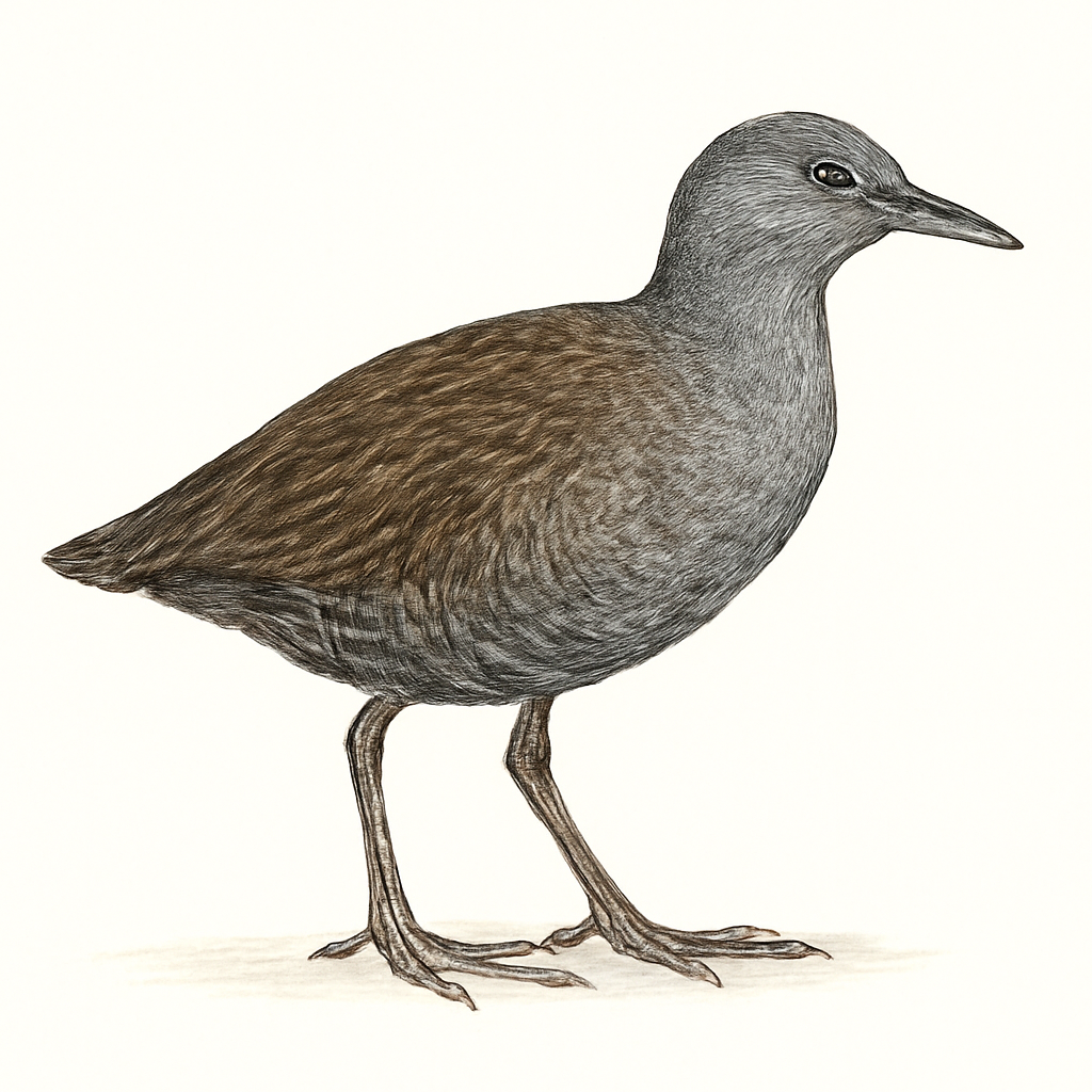 Ilustración de Gallineta Crestada
