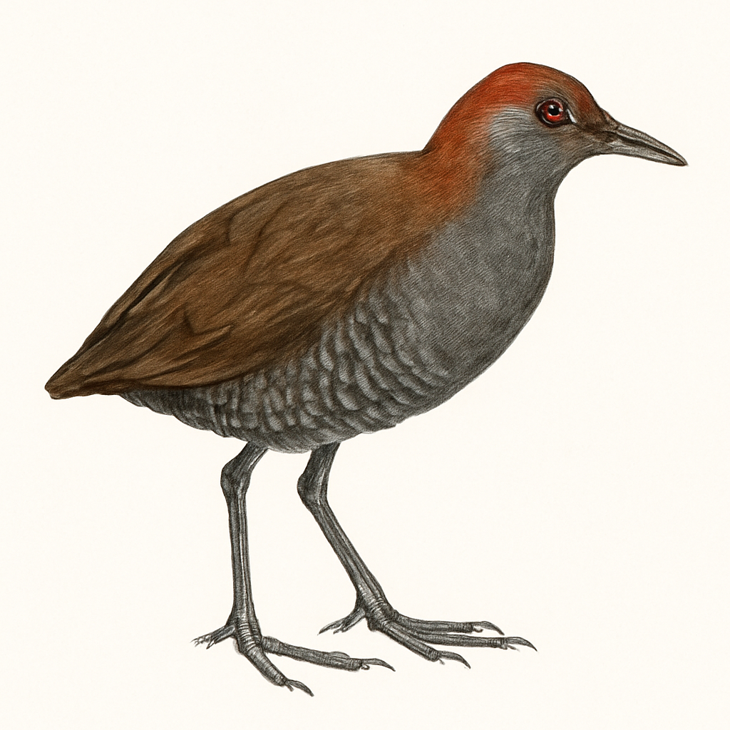 Illustration de Râle de forêt