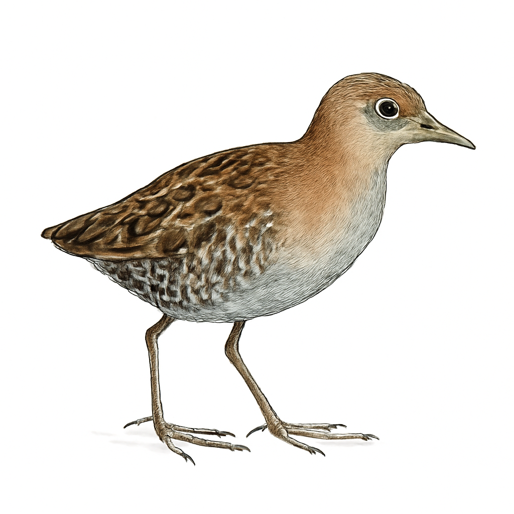 Baillon's Crake illustration