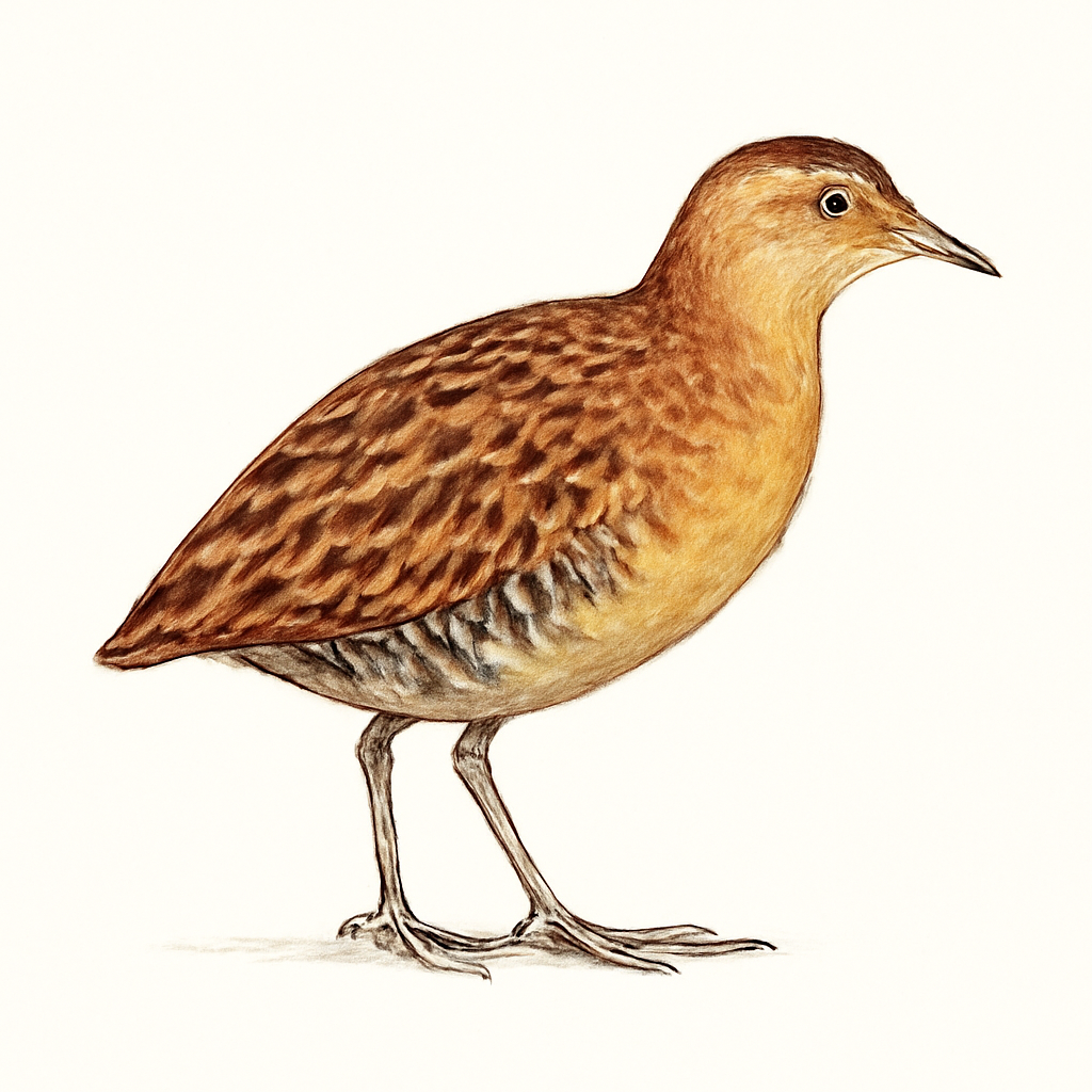 Yellow Rail illustration