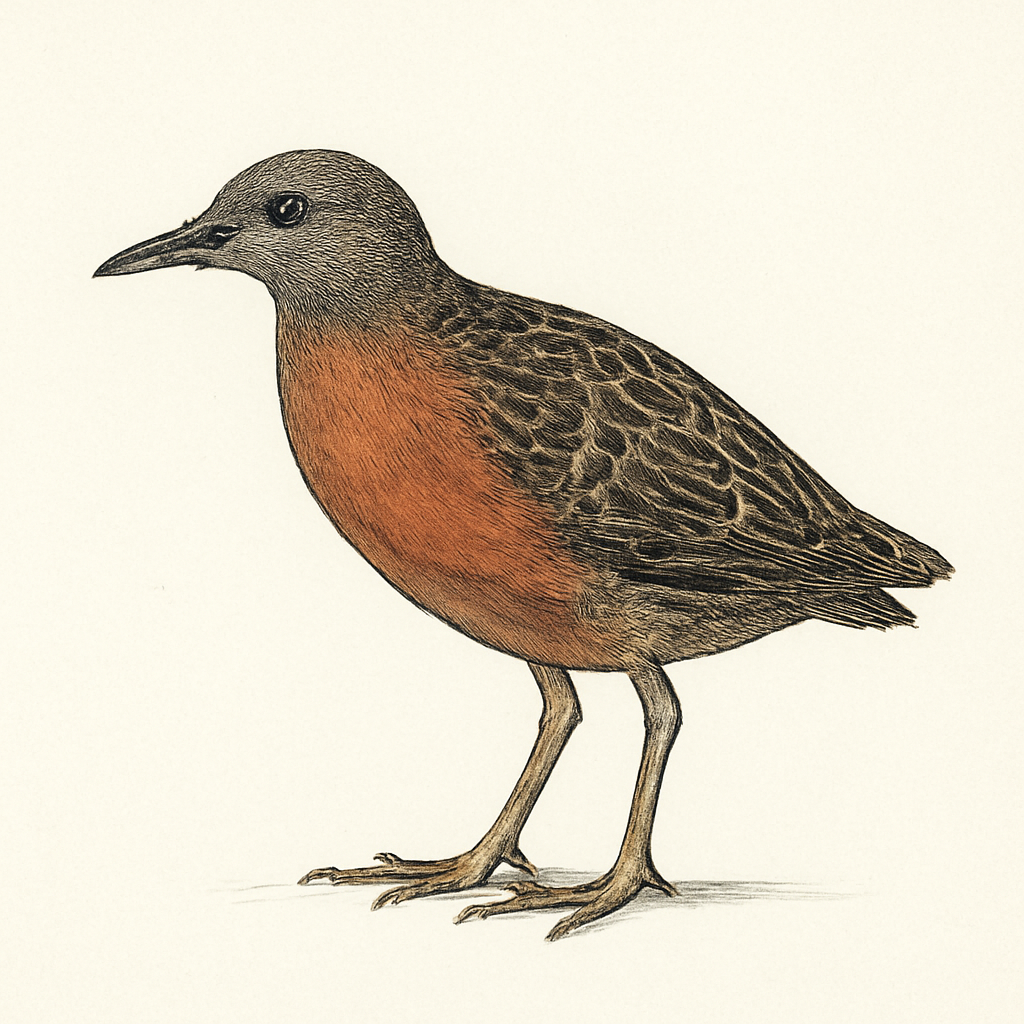 Illustration de Râle brunoir