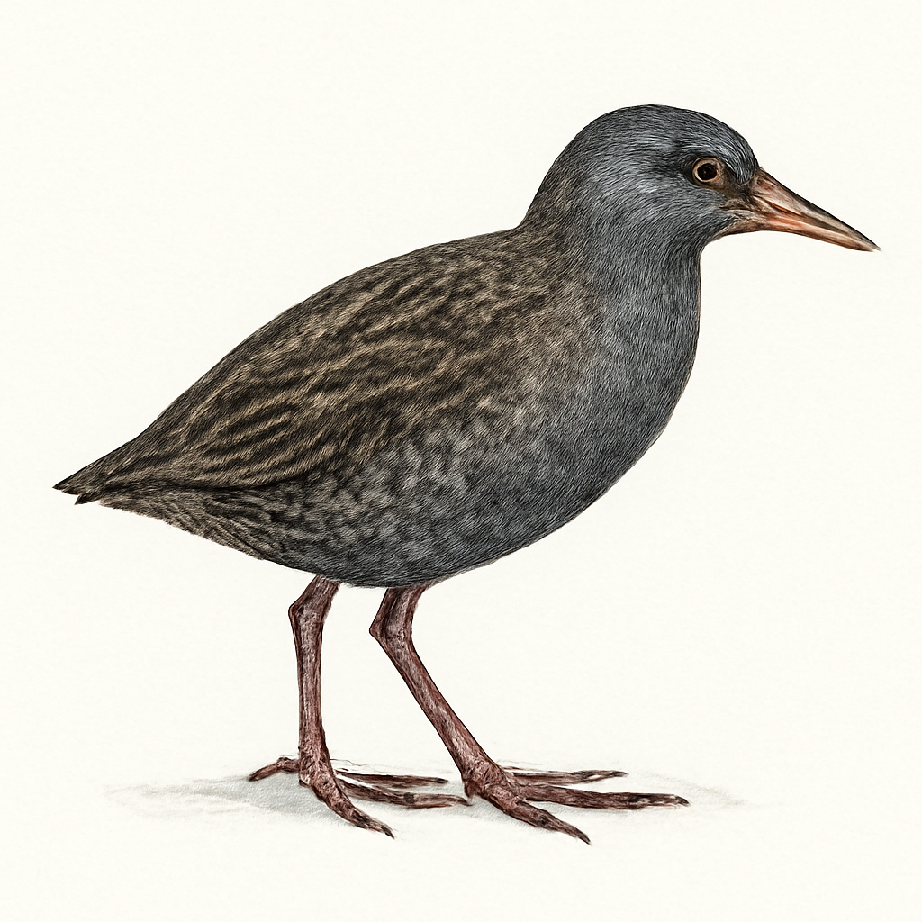 Ilustração de sanã-preta