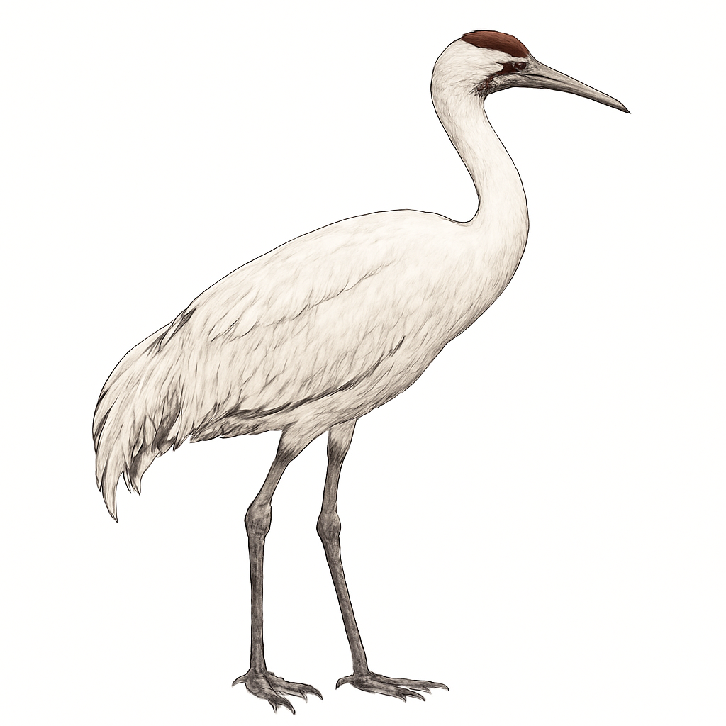 Whooping Crane illustration