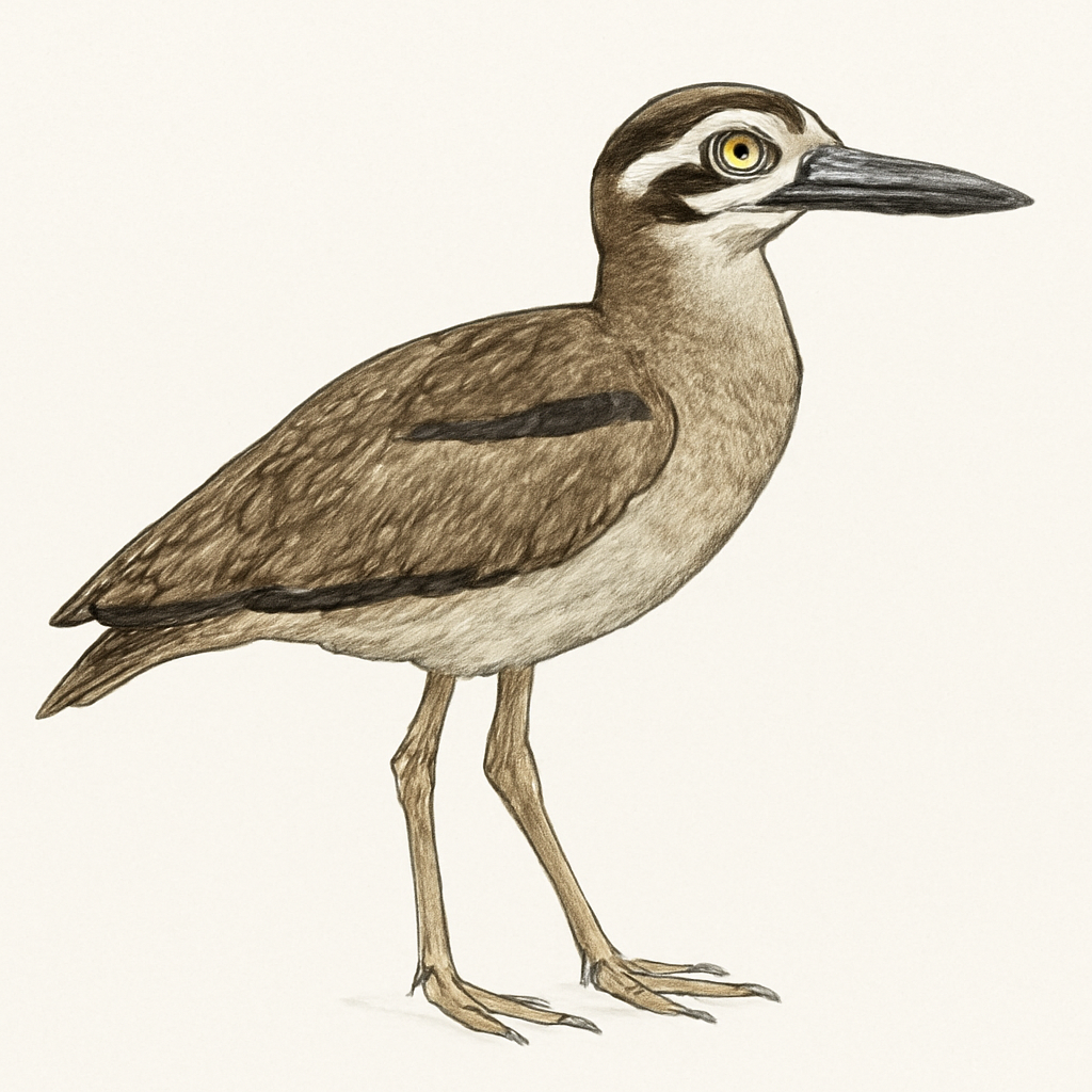 Great Thick-knee illustration