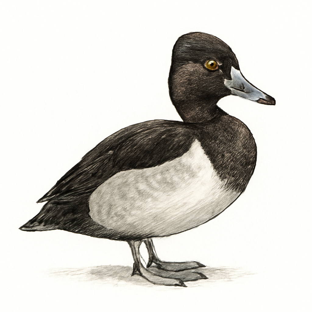 Ring-necked Duck illustration