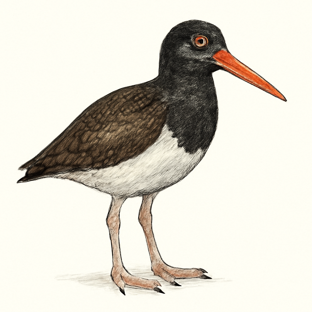 Illustration de Huîtrier de Garnot