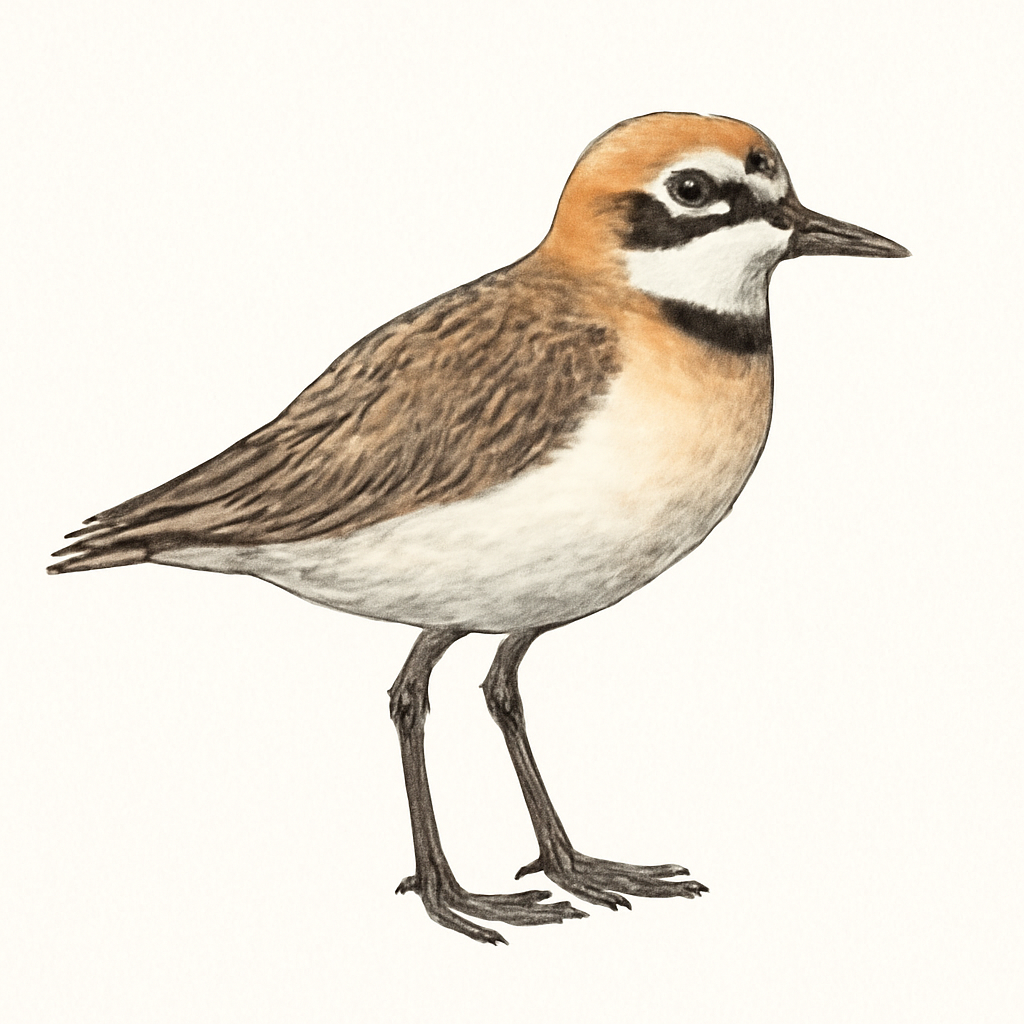 Ilustração de shore plover