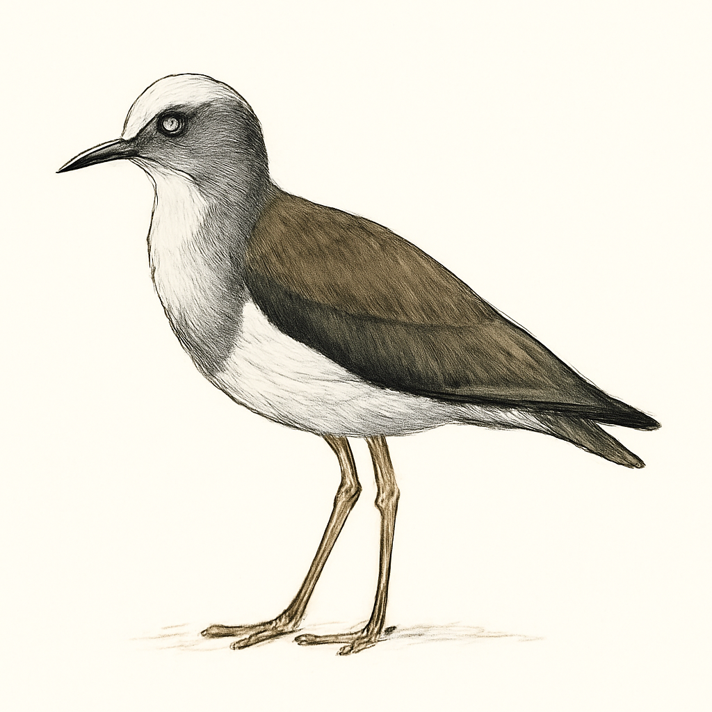 Ilustração de barbilhão-de-gola-branca
