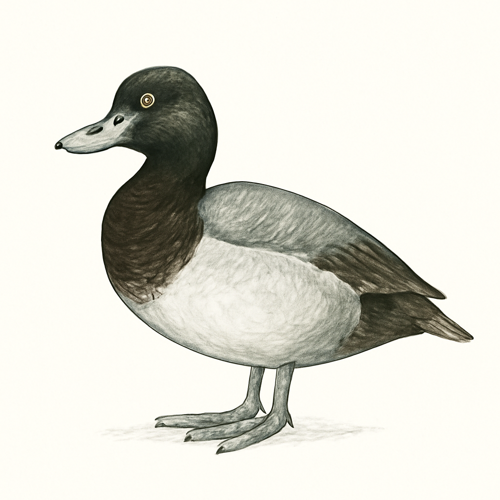 Greater Scaup illustration
