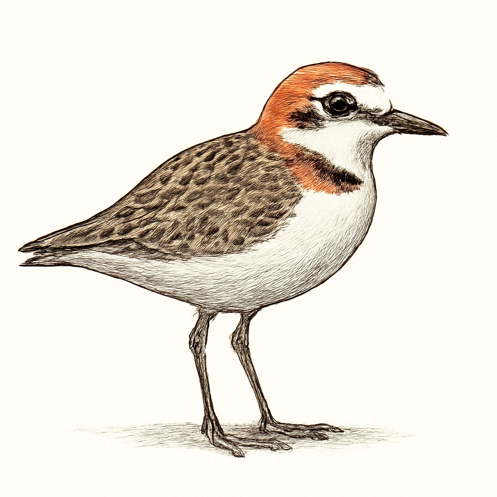 Illustration de Pluvier de Péron
