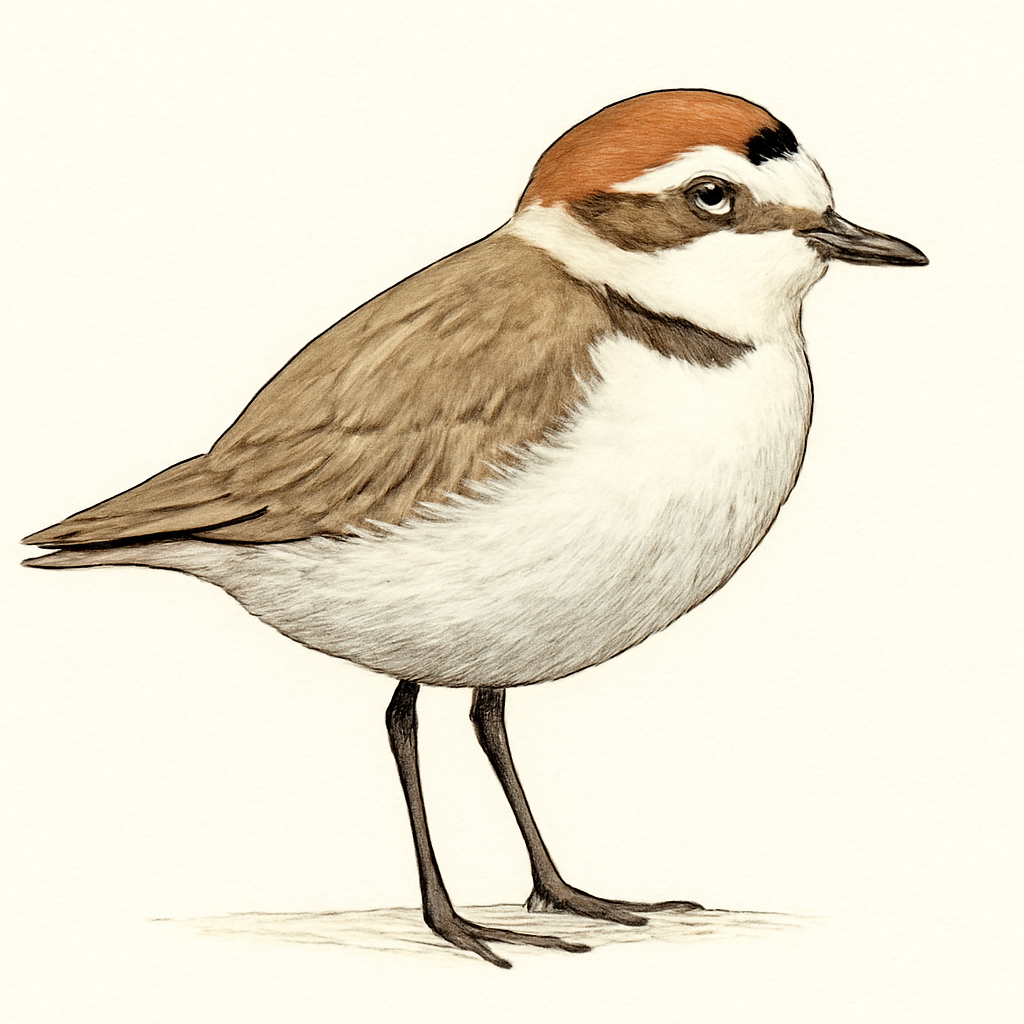 Kentish Plover illustration