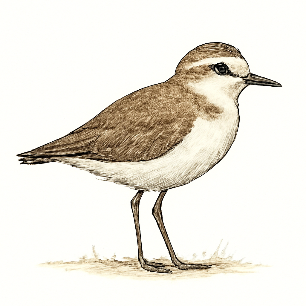 Illustrazione di White-faced Plover