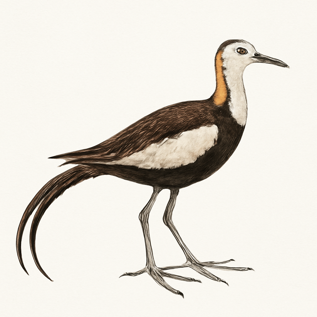 Illustration von Fasanenblatthühnchen