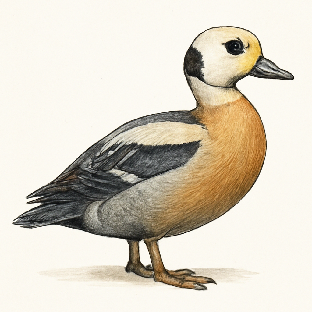 Steller's Eider illustration