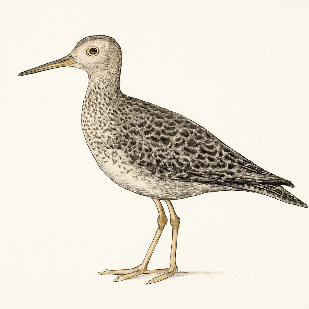 Illustrazione di Piro piro codalunga