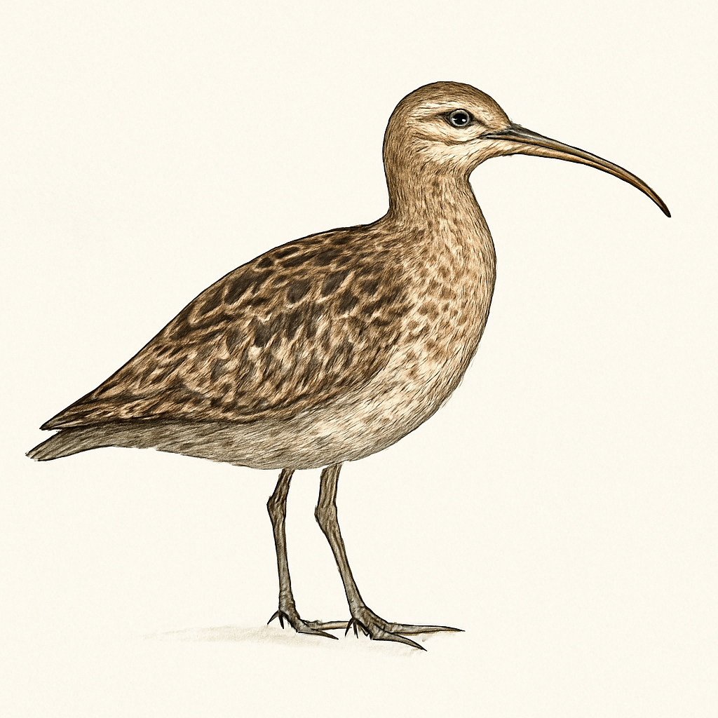 Whimbrel illustration
