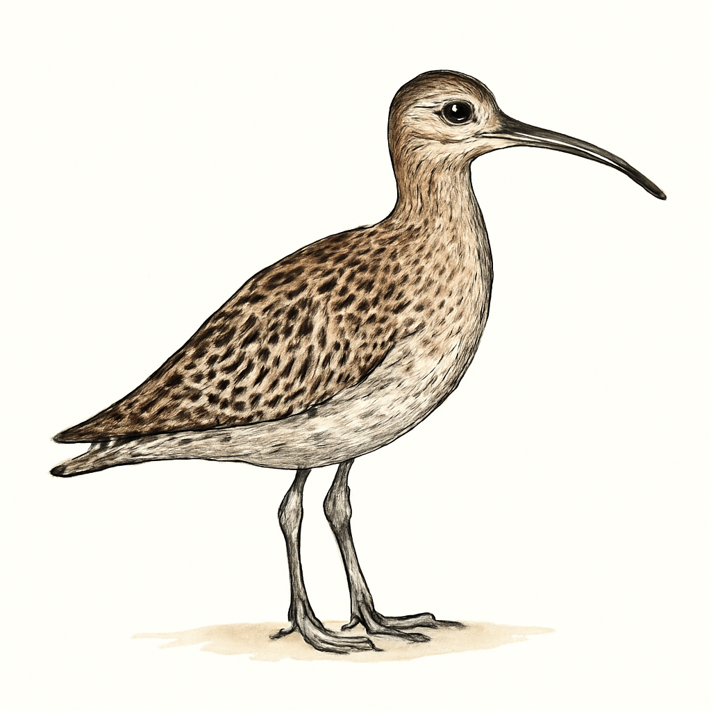 Little Whimbrel illustration