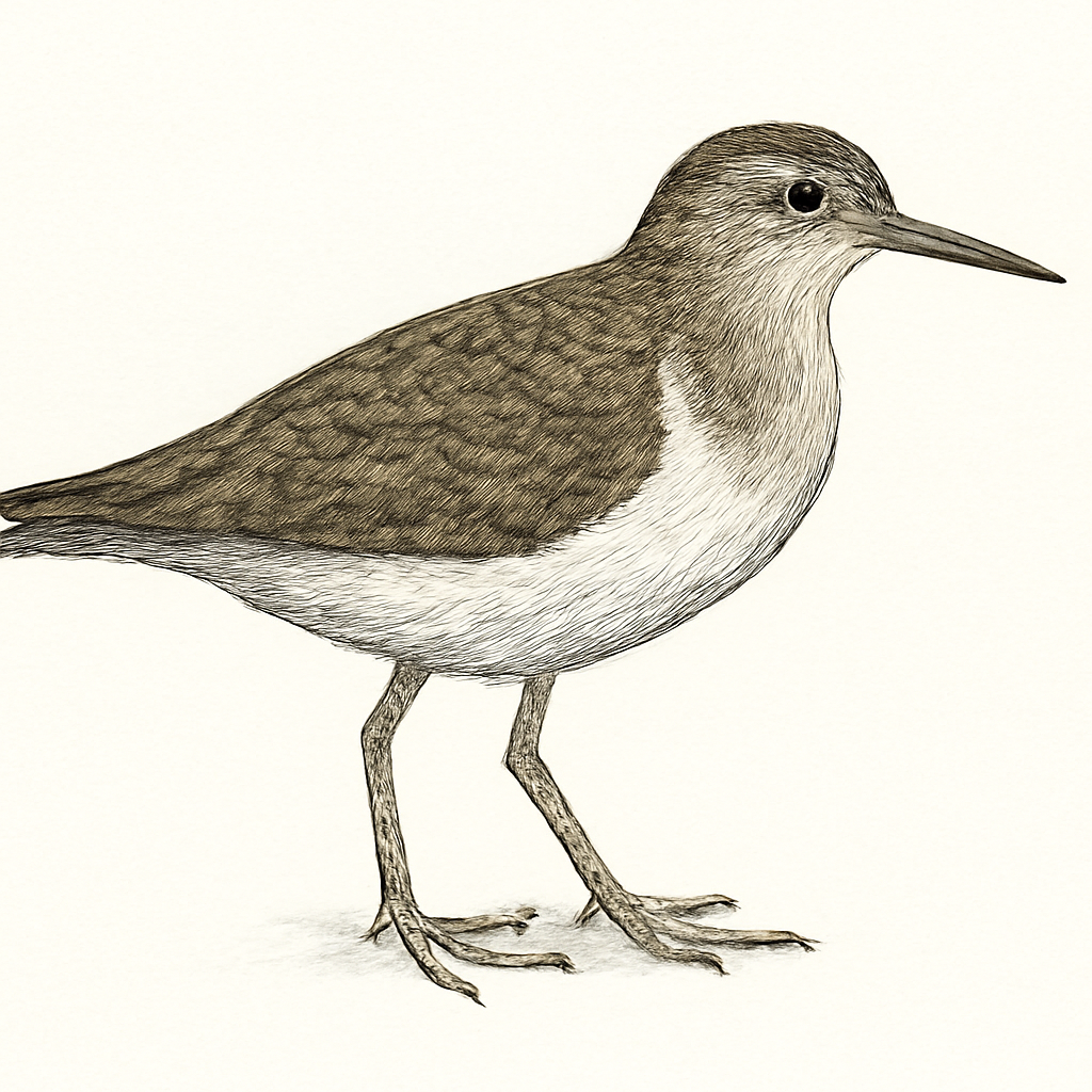 Common Sandpiper illustration