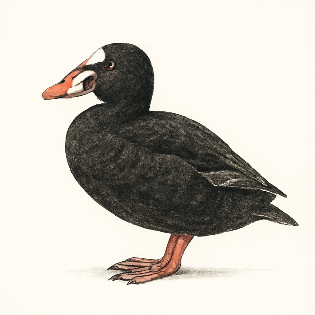 Surf Scoter illustration