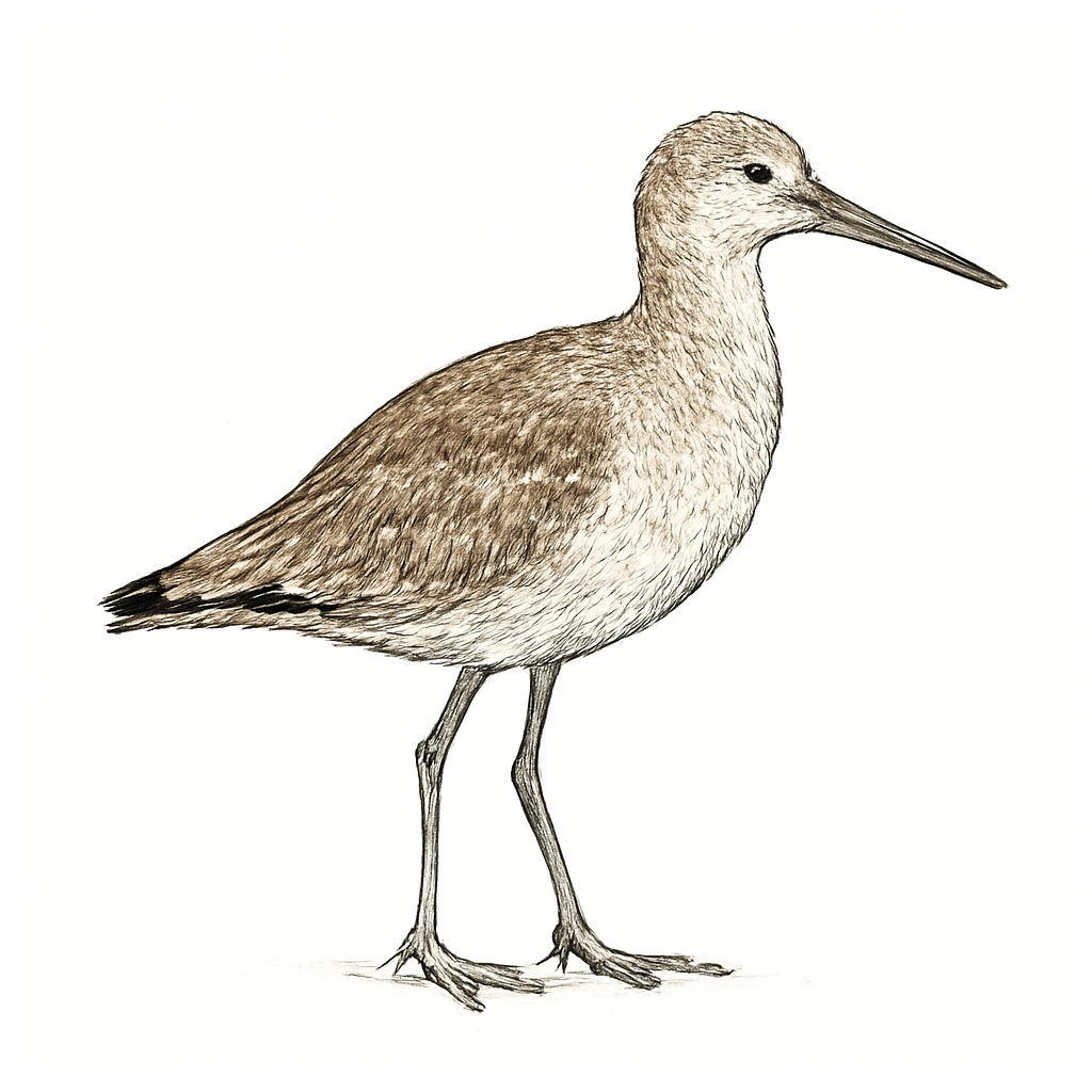 Illustrazione di Piro piro semipalmato