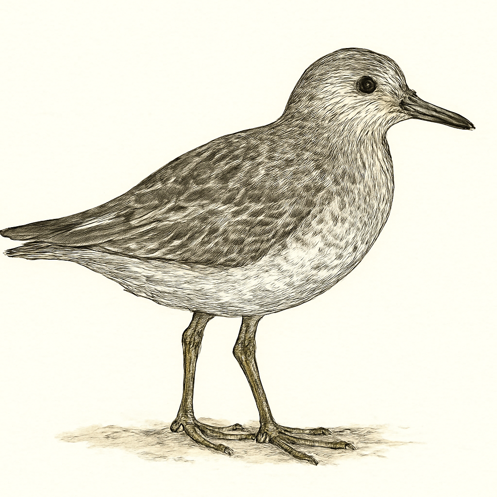 Surfbird illustration