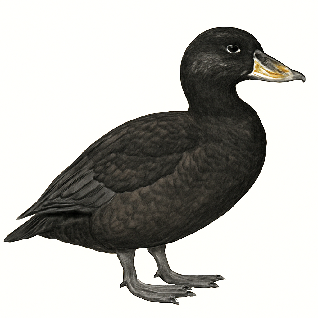 Stejneger's Scoter illustration