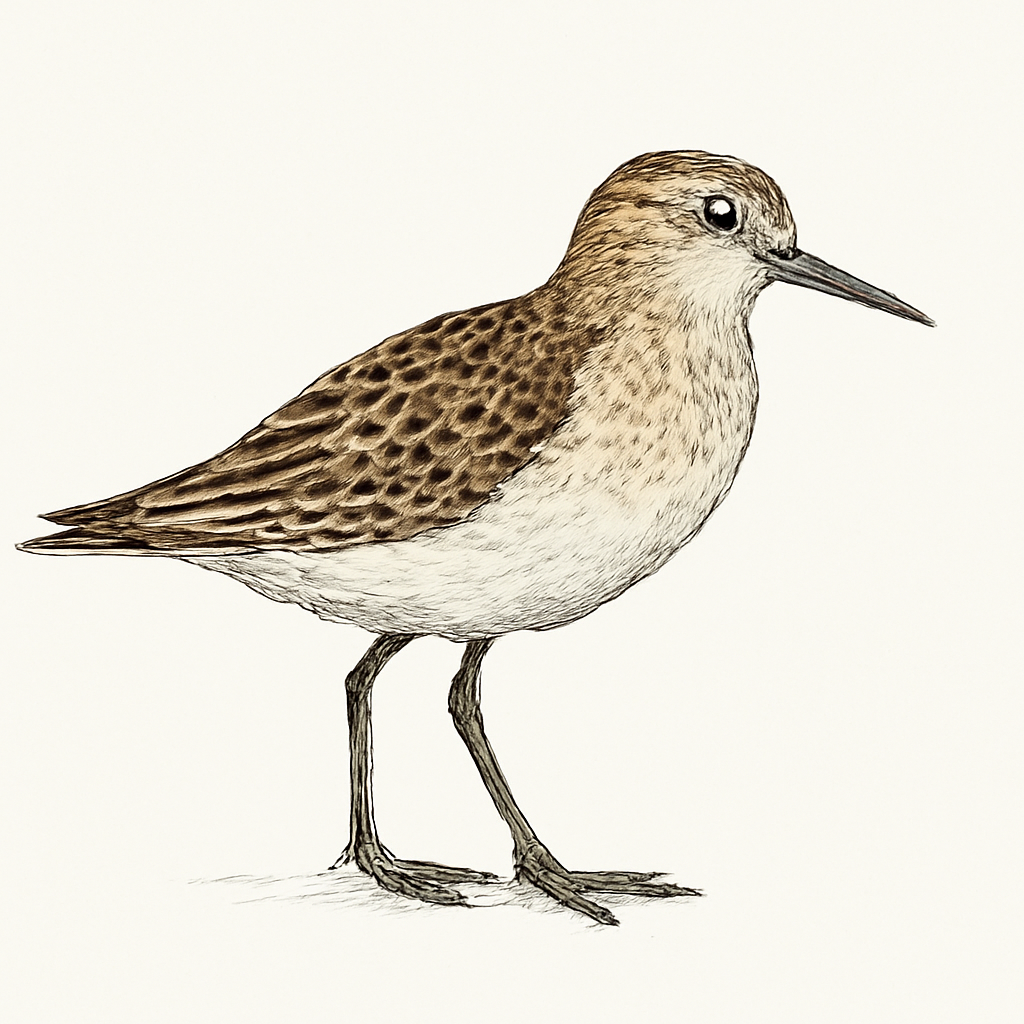 Little Stint illustration