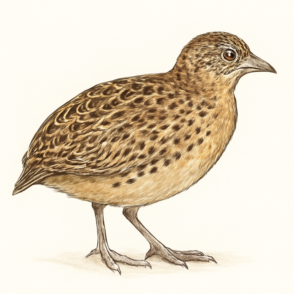 Illustration de Turnix d'Andalousie