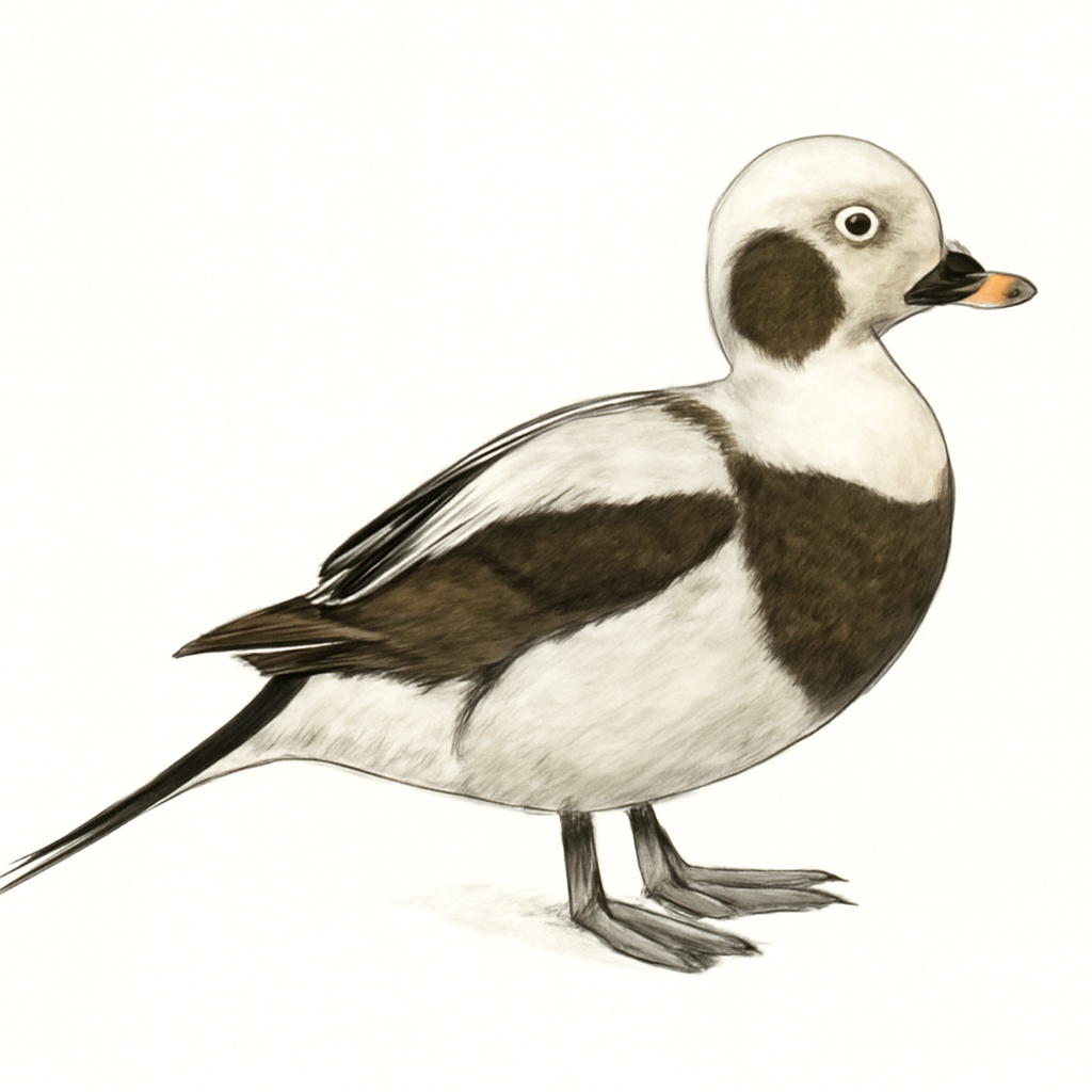 Long-tailed Duck illustration