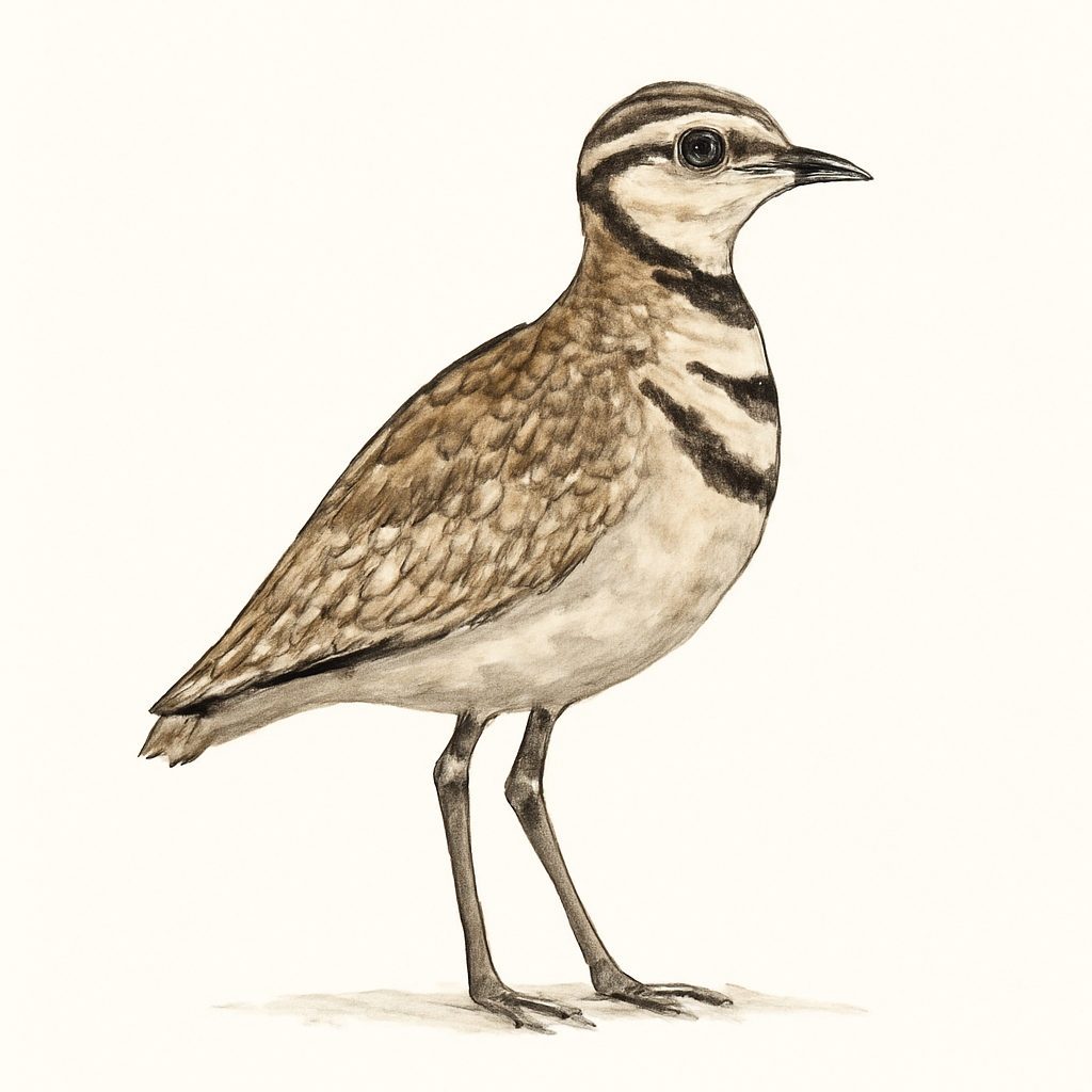 Illustration de Courvite à double collier