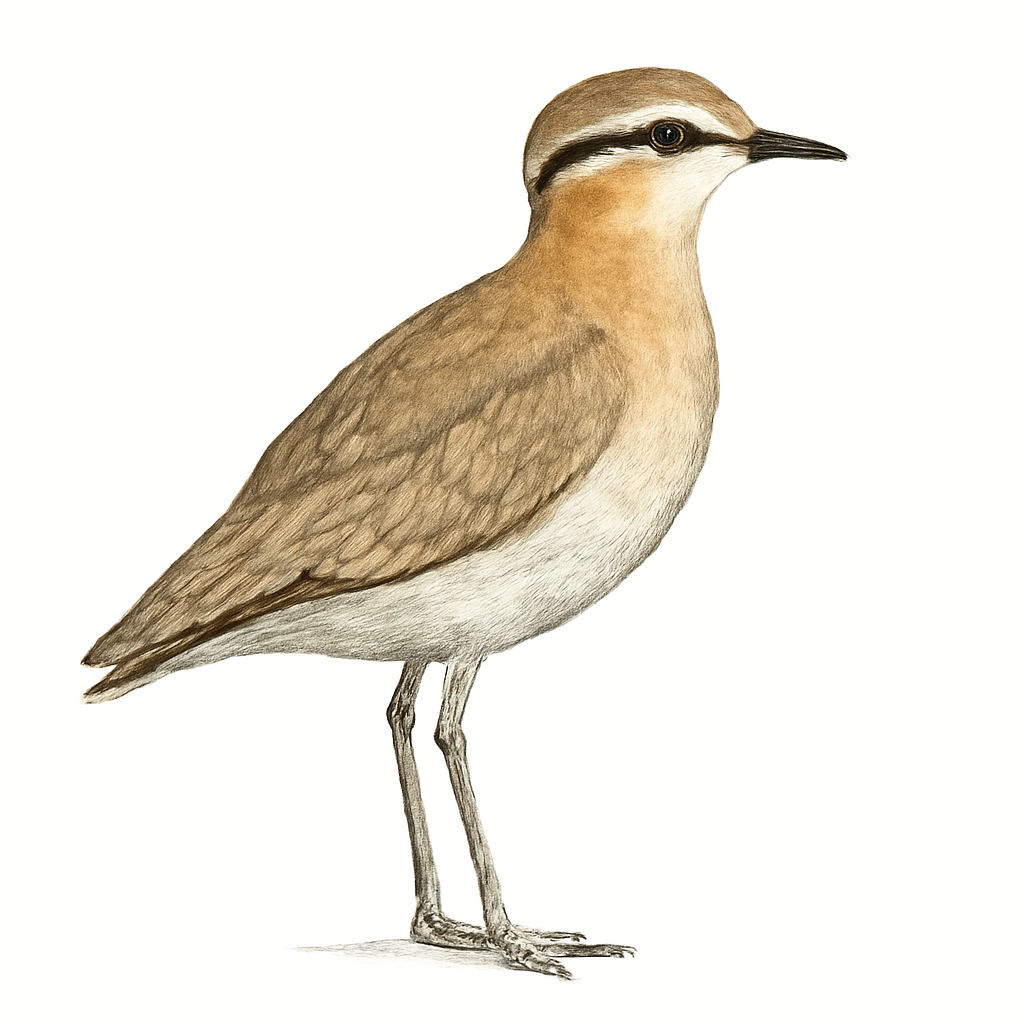 Illustration de Courvite de Temminck
