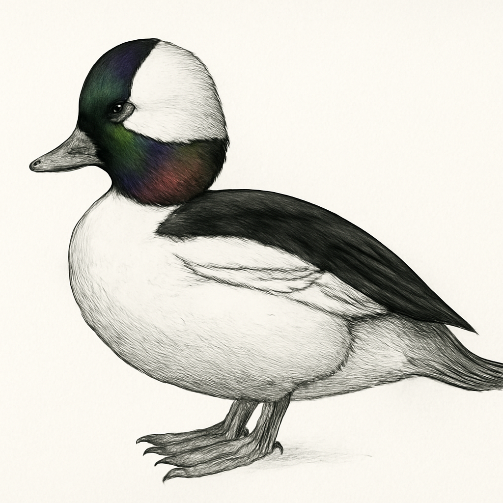 Bufflehead illustration
