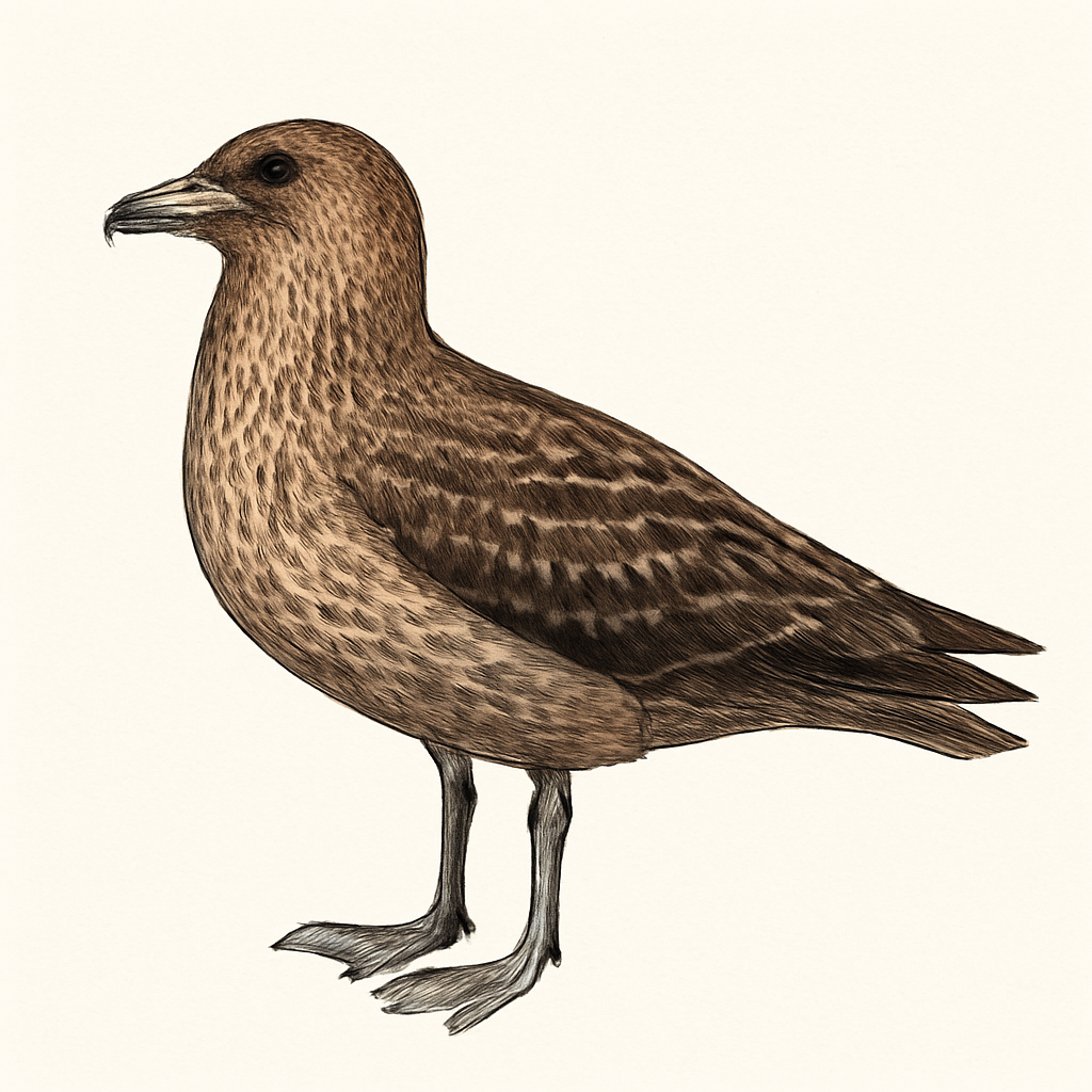 Great Skua illustration