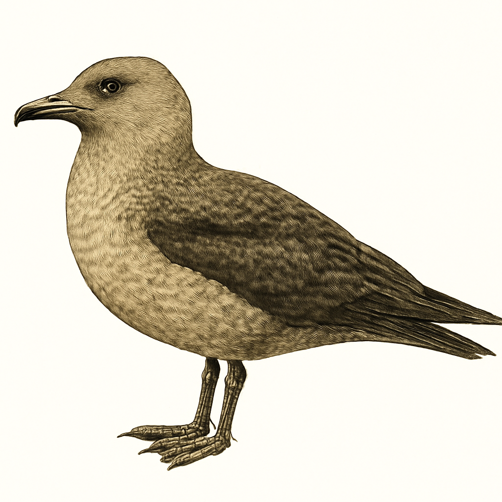 Ilustración de Págalo Polar