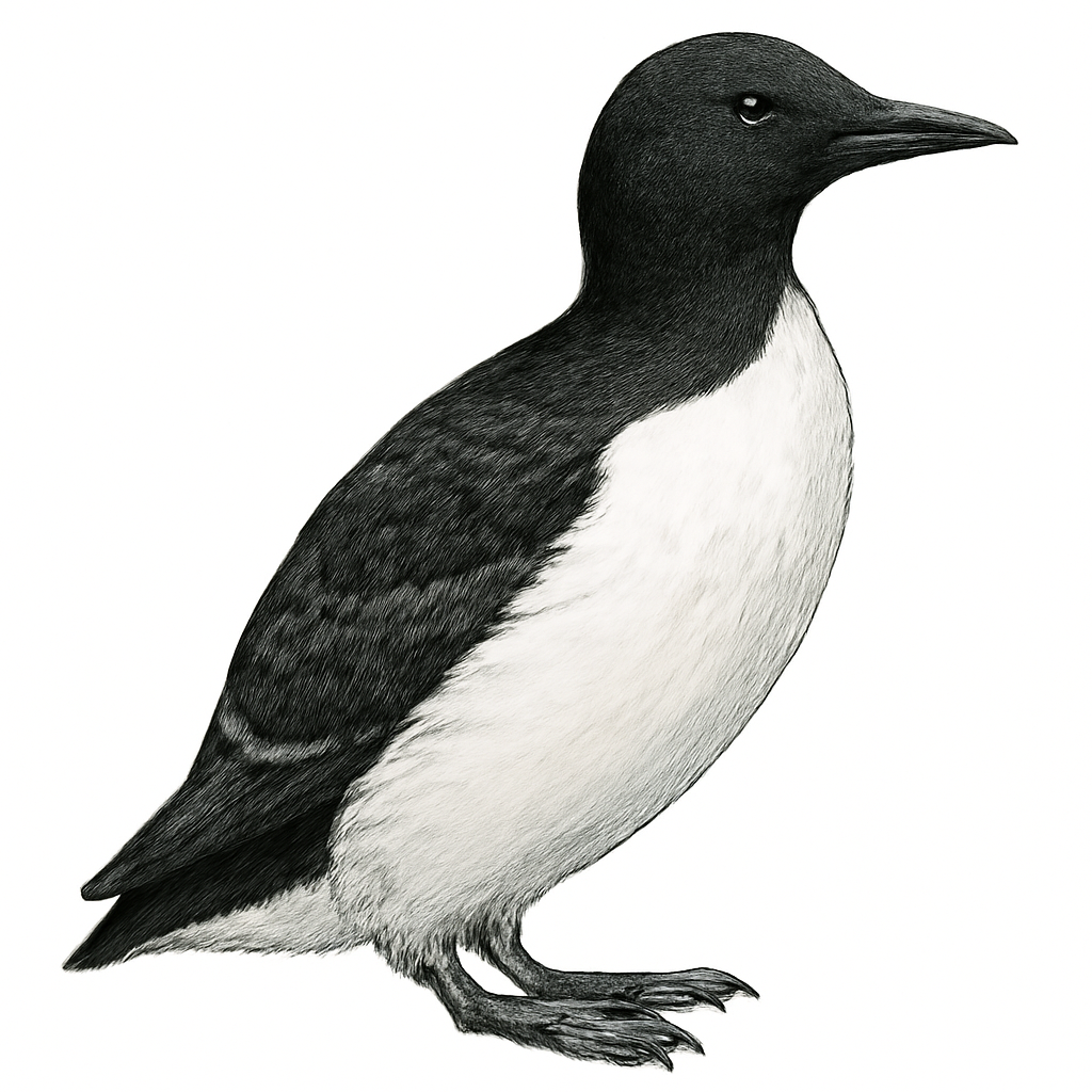 Brünnich's Guillemot illustration