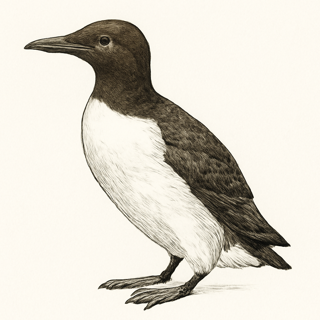 Common Guillemot illustration