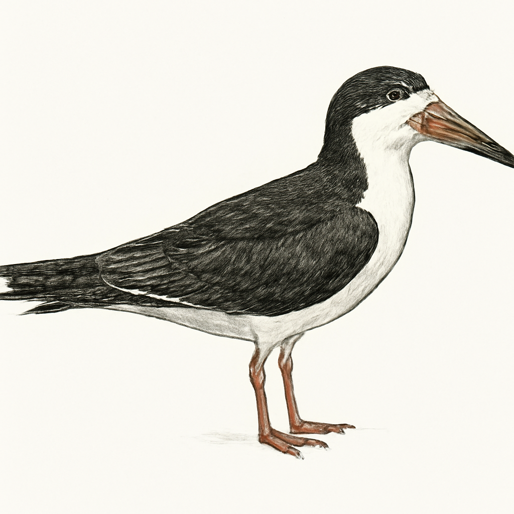 Black Skimmer illustration